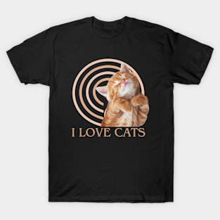 I love cats T-Shirt